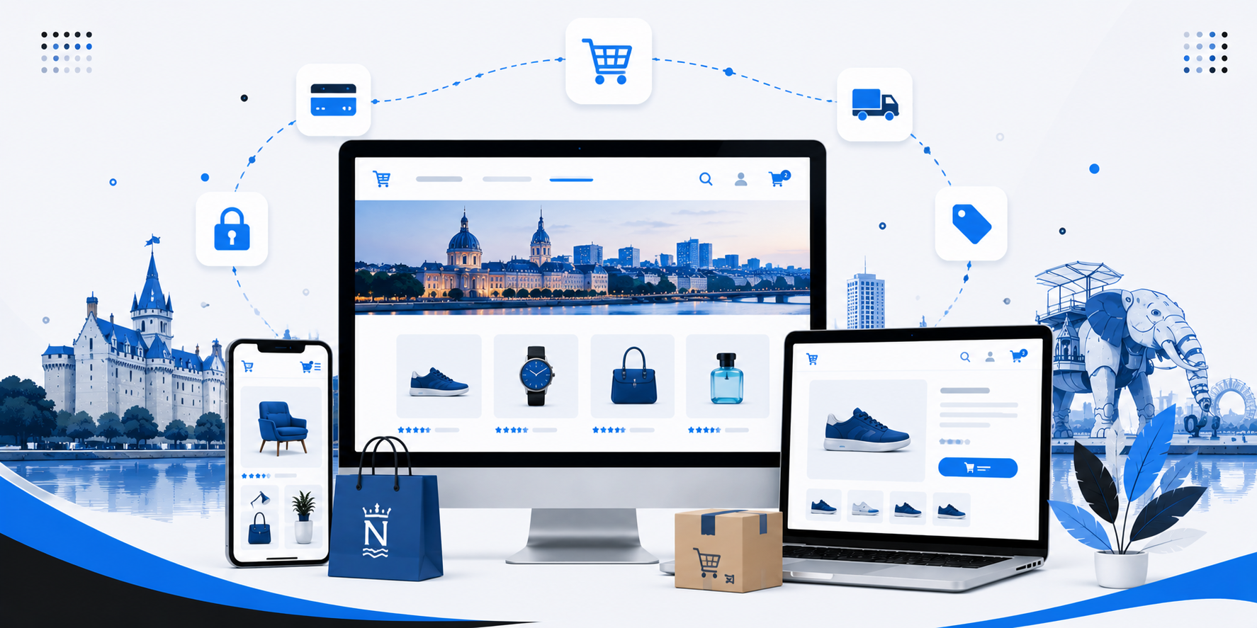 Site marchand e-commerce Nantes