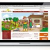Site e-commerce Mes Courses à la Ferme - drive fermier de produits du terroir à Nantes par ivisite