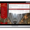 Site web Passage Pommeraye - galerie marchande historique de Nantes créée pour l'association des commerçants par ivisite