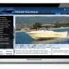 Site Atelier Nautique de Jade à Pornic - identité visuelle et site catalogue créés par ivisite
