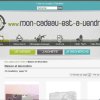 Page d'accueil Mon Cadeau est à Vendre - plateforme de revente de cadeaux en ligne